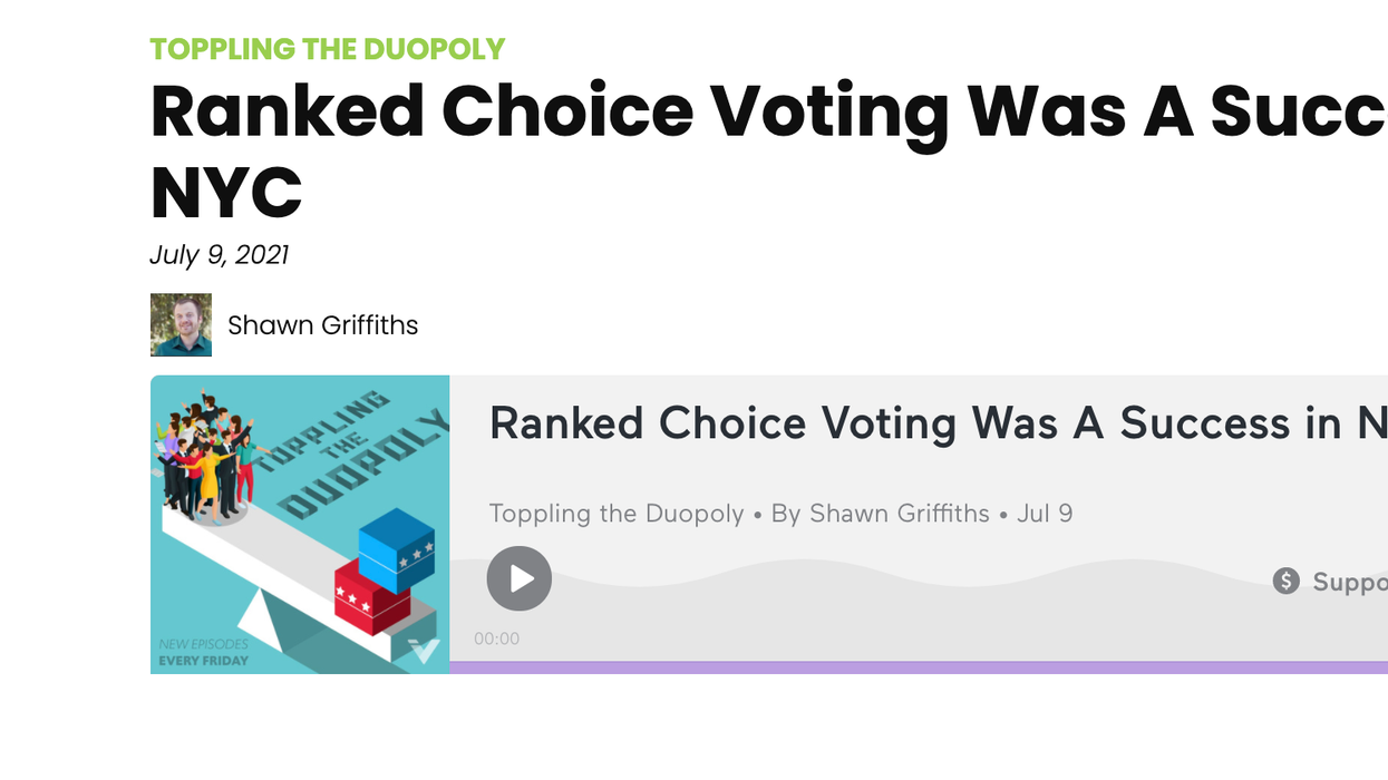 Ranked Choice Voting Was A Success in NYC