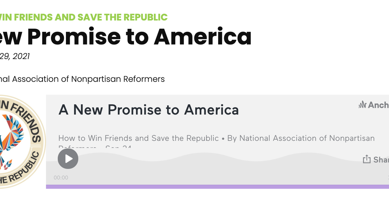 Podcast: How to Win Friends & Save The Republic: A New Promise to America