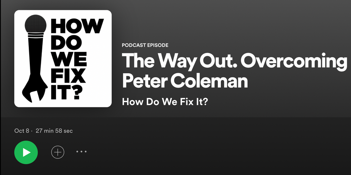 Podcast: The way out. Overcoming polarization