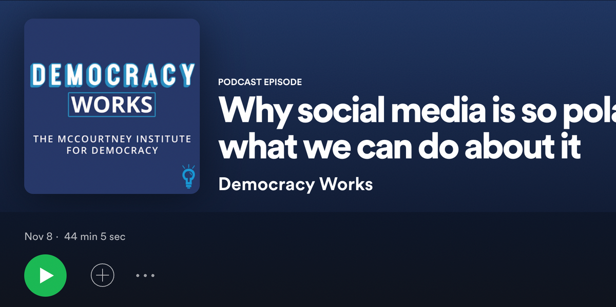 Podcast: Why social media is so polarizing