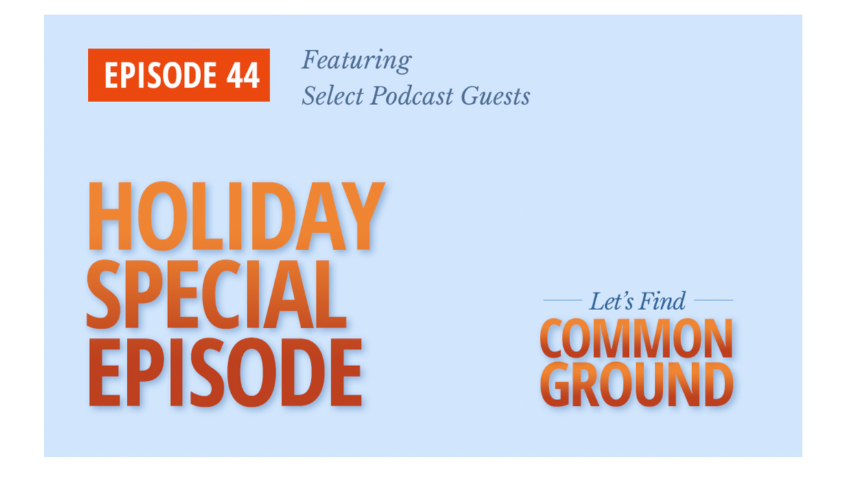 Podcast: Coming together across divides