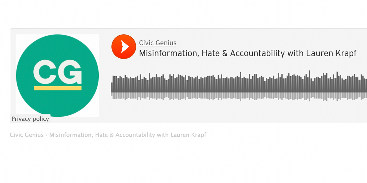Podcast: Misinformation, hate and accountability