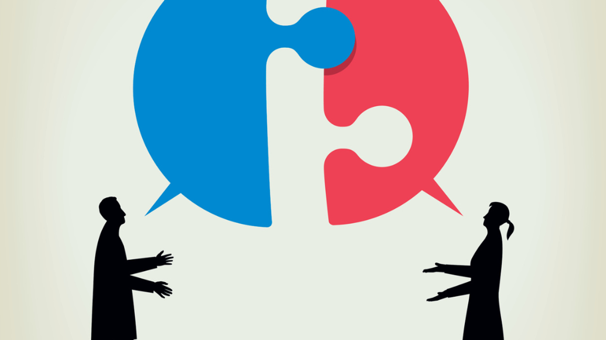 Talking across the political aisle isn’t a cure-all - but it does help reduce hostility