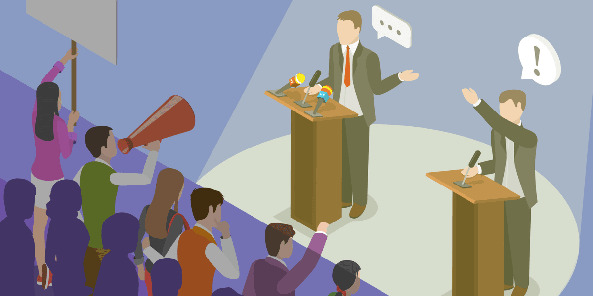 Learning to recognize political rhetoric - The Fulcrum