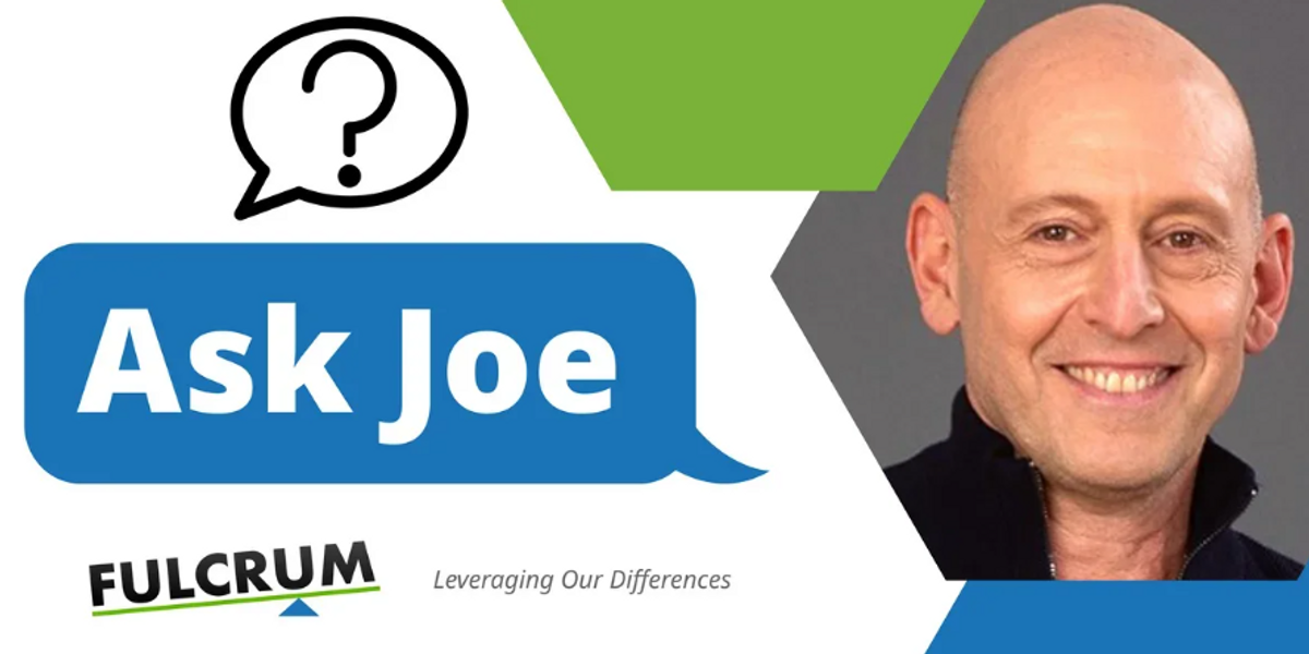 Ask Joe: Two sides of a story