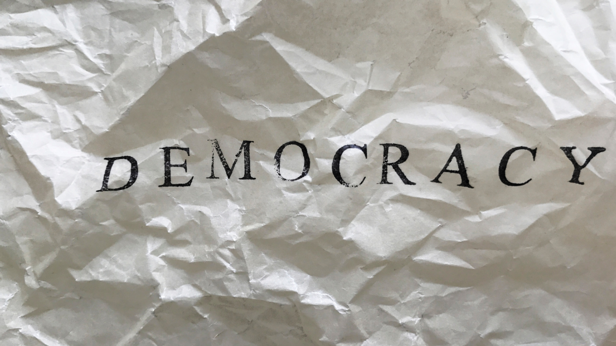 Democracy is not an option- it is the only pathway protecting life itself