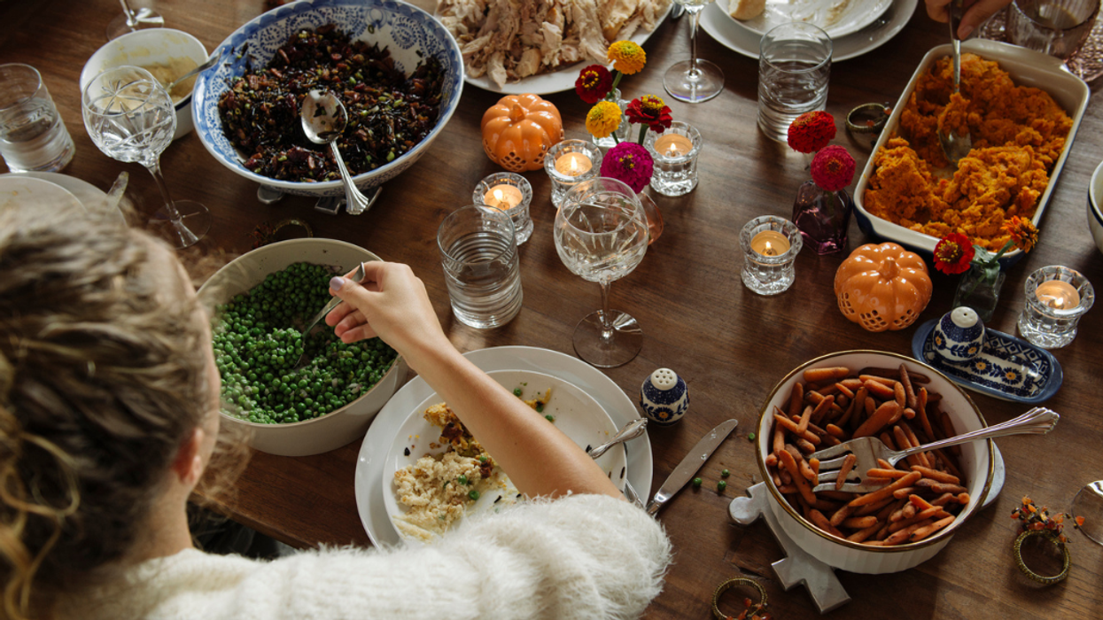 Fight over green beans this Thanksgiving, not politics.