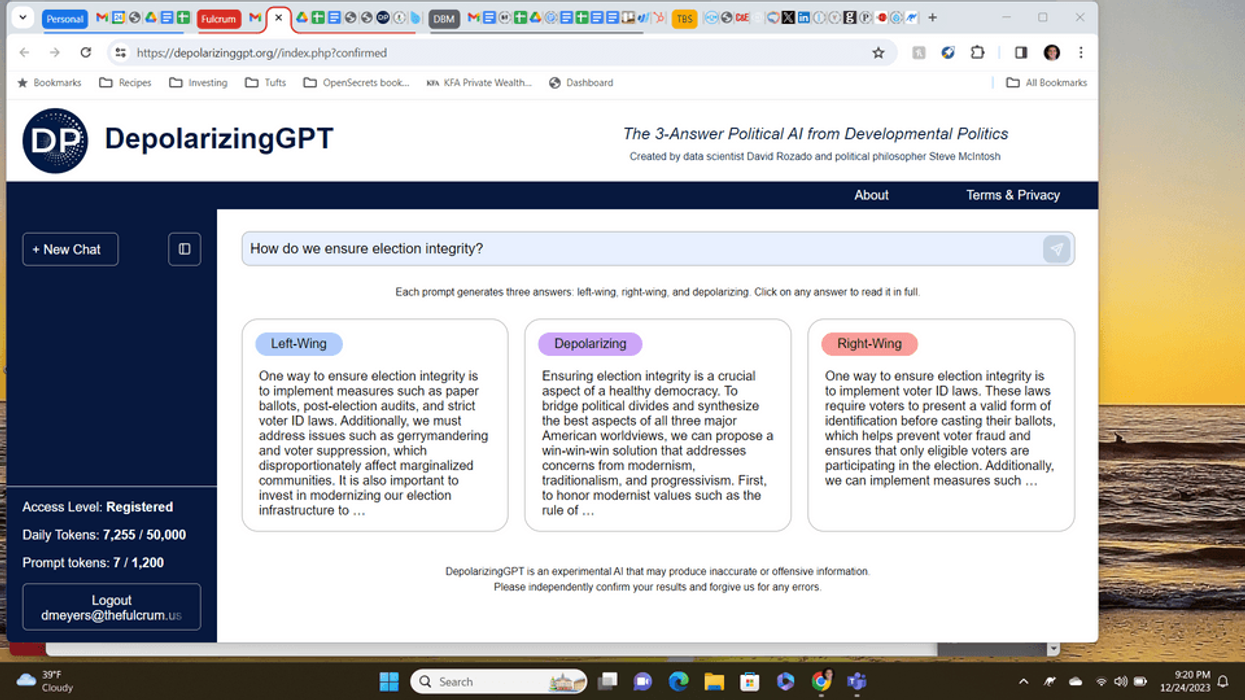How artificial intelligence can be used to reduce polarization
