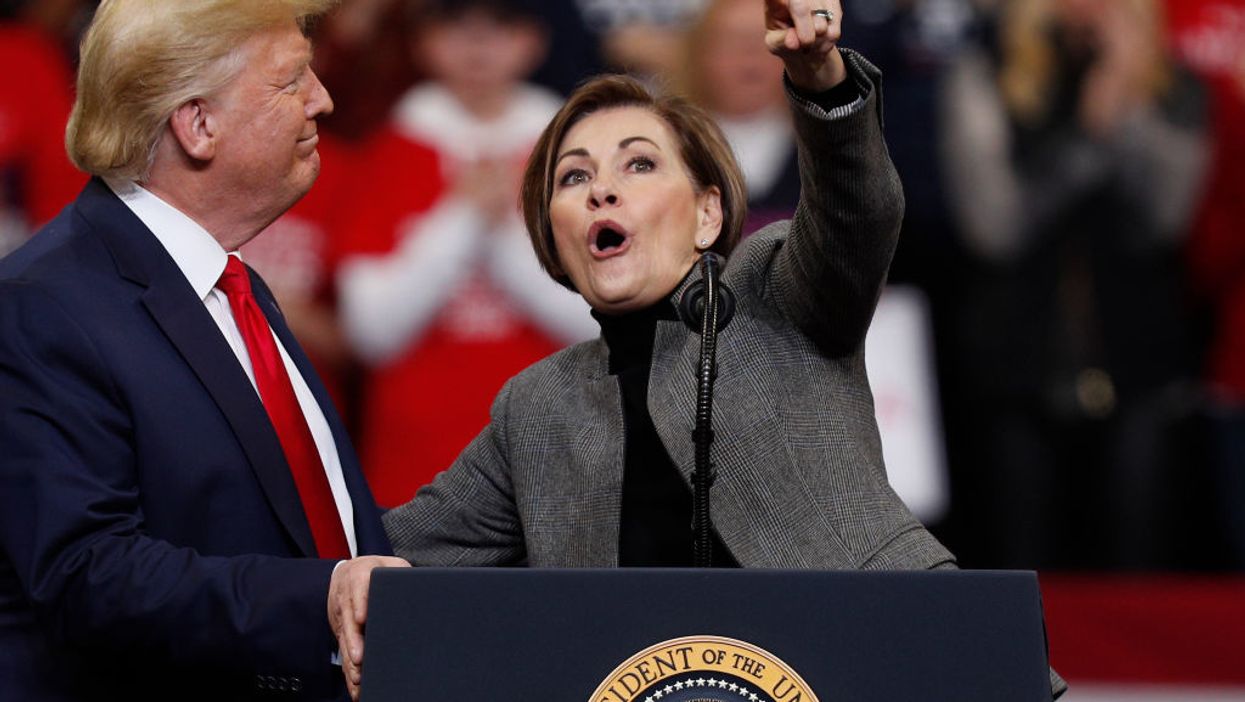 Iowa felon voting, President Donald Trump, Iowa Gov. Kim Reynolds