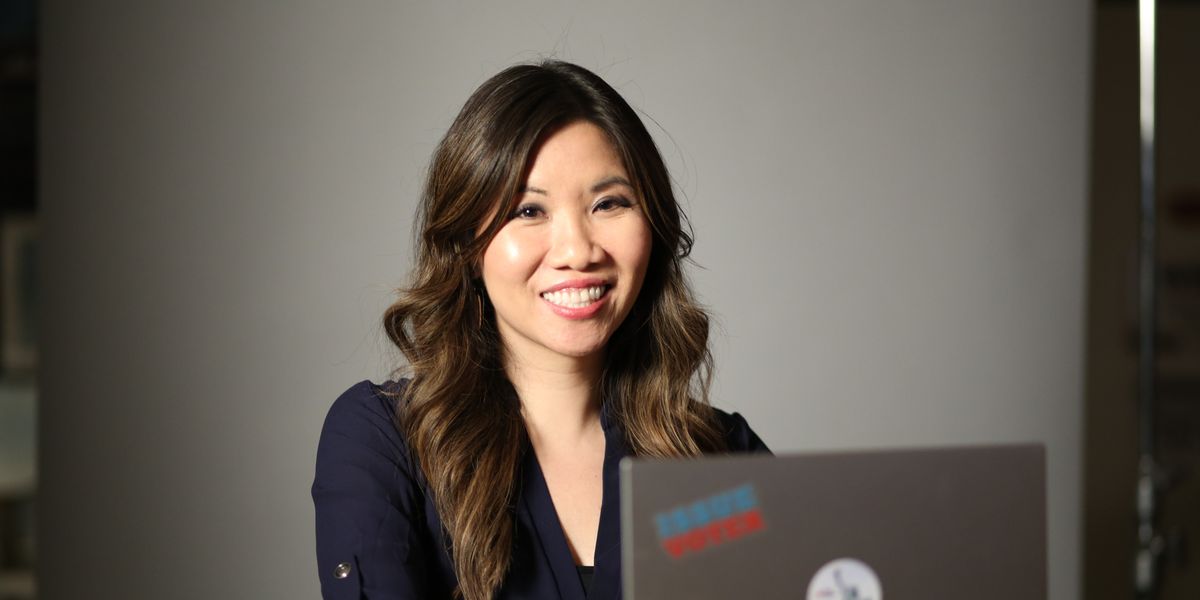 IssueVoter founder Maria Yuan