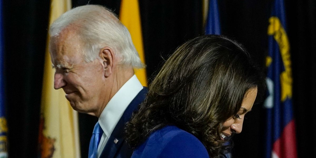 Joe Biden and Kamala Harris