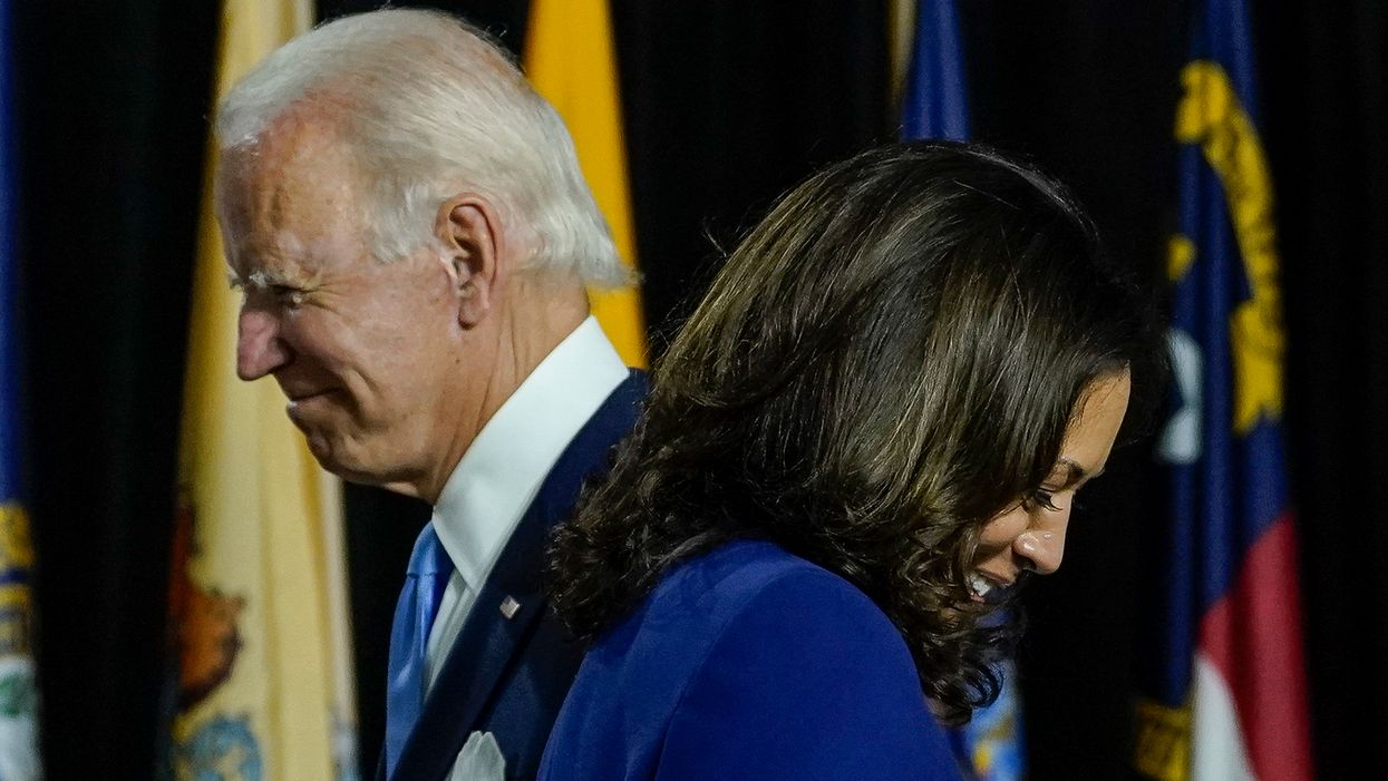 Joe Biden and Kamala Harris