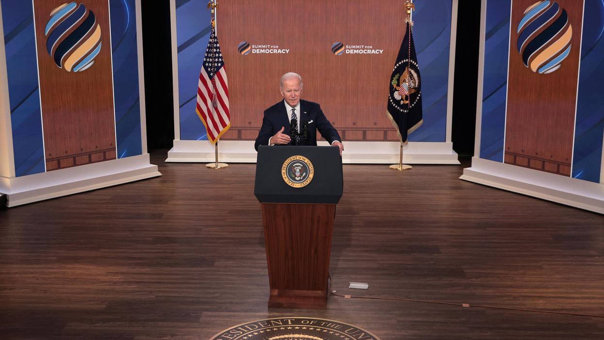 Joe Biden at the Summit for Democracy