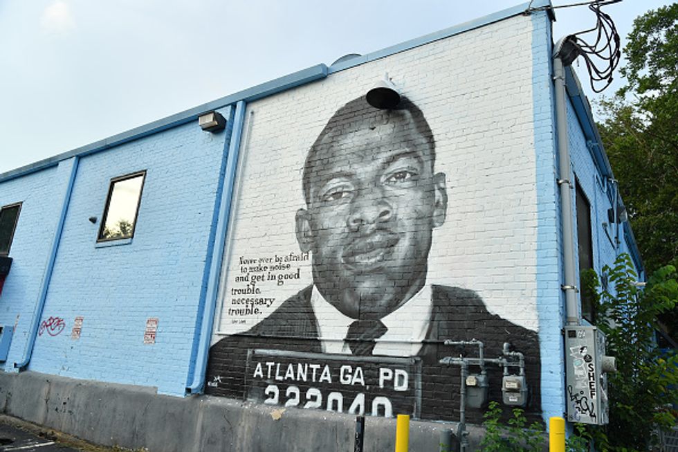 John Lewis mural