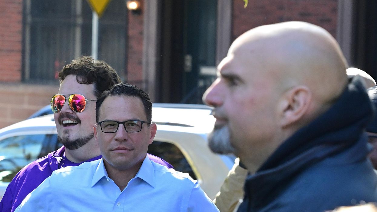 Josh Shapiro and John Fetterman