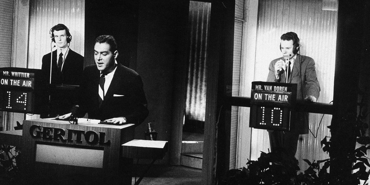 Think presidential debates are dull? Thank 1950s game shows