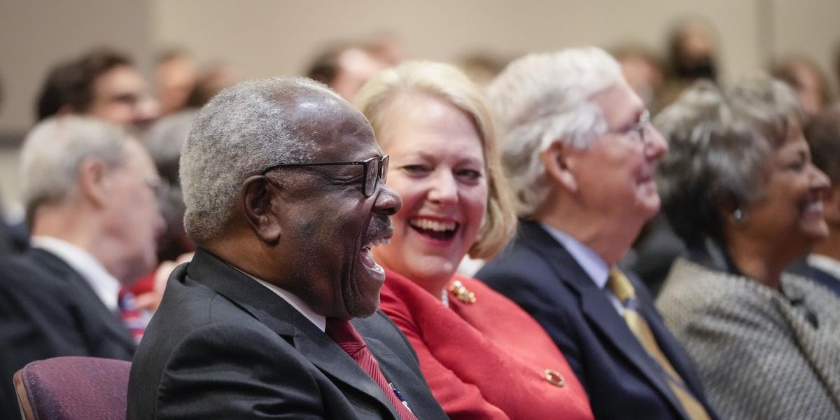 Justice Clarence Thomas and Ginni Thomas