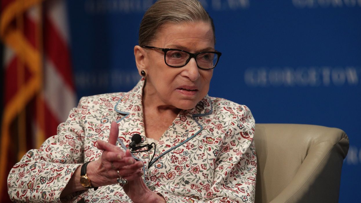 Closing Electoral College 'more theoretical than real,' RBG says