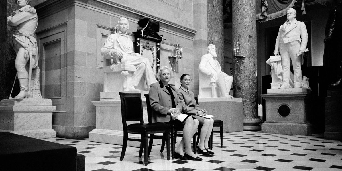 Of the 200 statues at the U.S. Capitol, 14 are of women; RBG and Sandra Day O’Connor will soon join the ranks