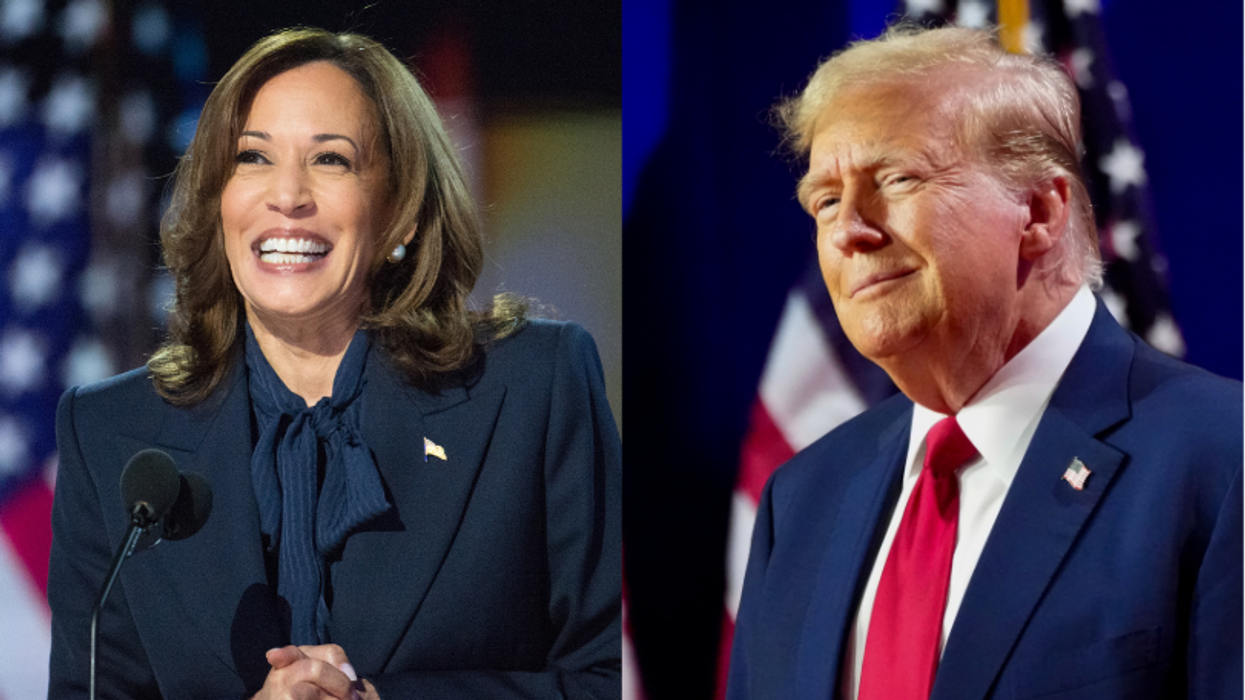 Kamala Harris and Donald Trump