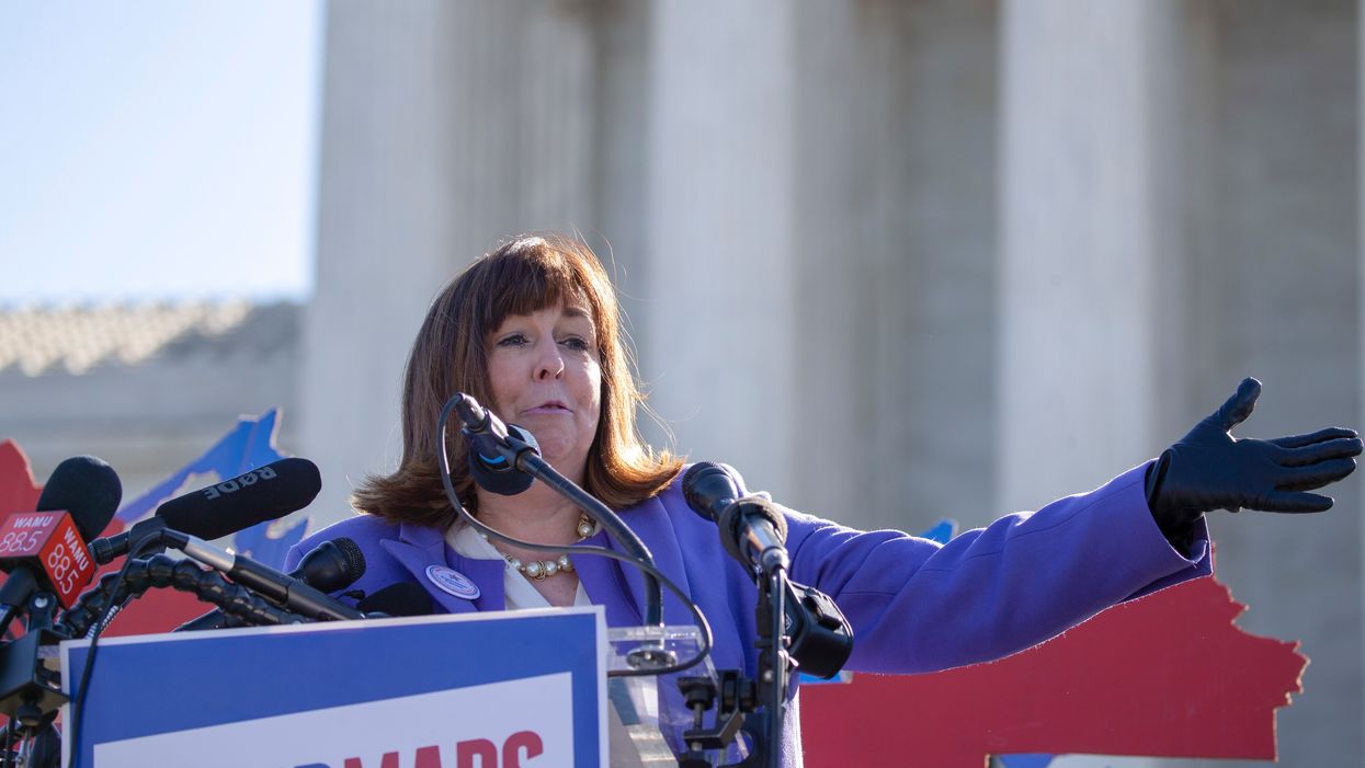 Democracy groups rally to defend independent redistricting in Michigan