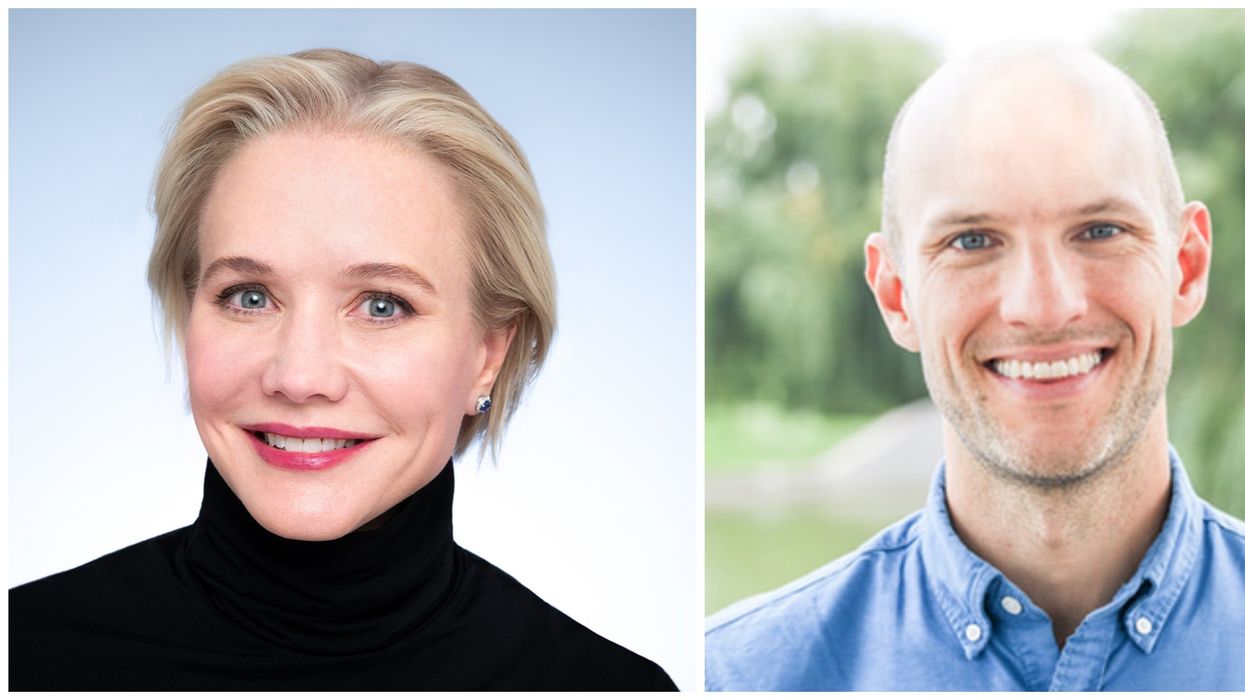 Katherine Gehl and Richard Barton