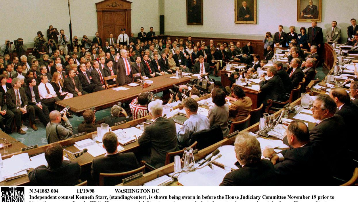 Ken Starr and the Judiciary Committee