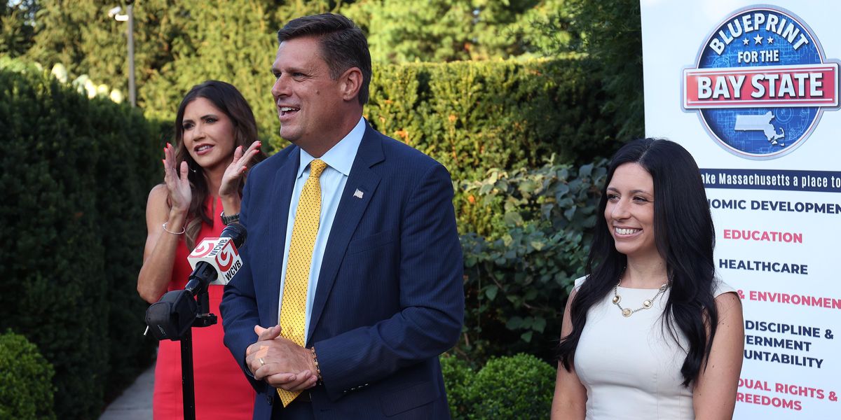 Kristi Noem, Geoff Diehl and Leah Cole Allen