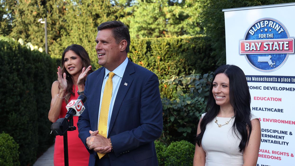 Kristi Noem, Geoff Diehl and Leah Cole Allen