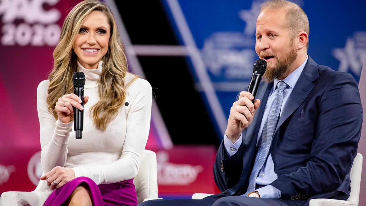 Lara Trump and Brad Parscale