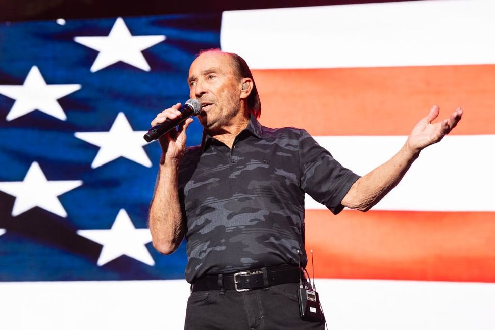 lee greenwood performs