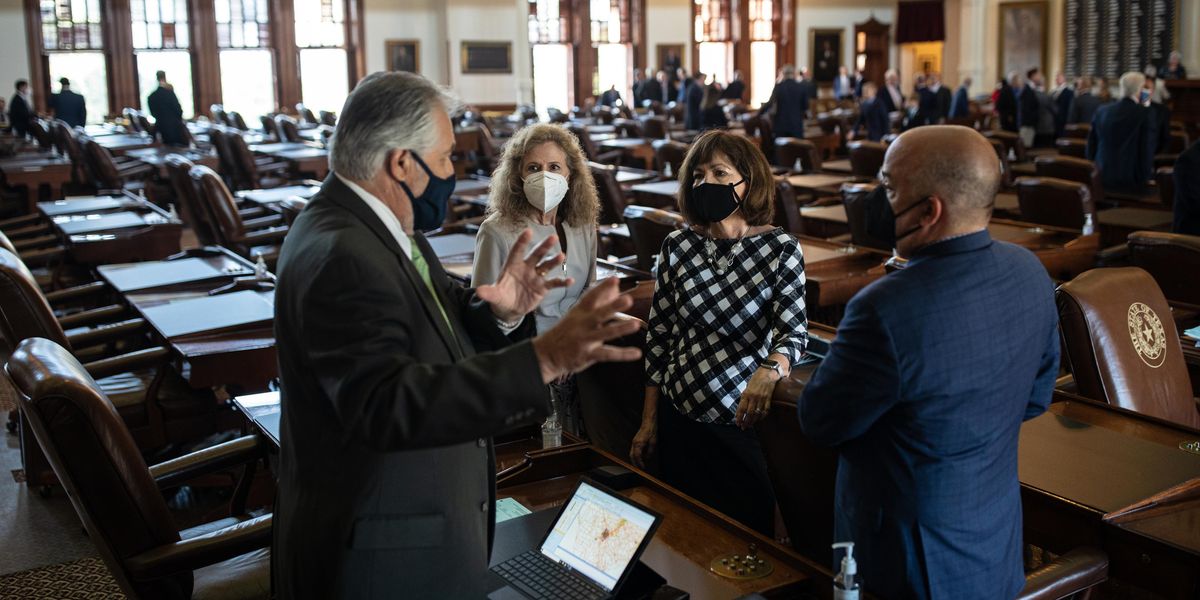 Legislators meet in the Texas Capitol