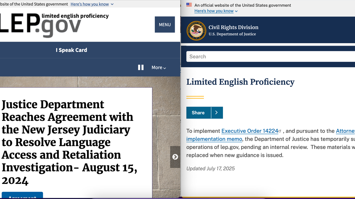 Online Federal Multilingual Resources Continue to Disappear under Trump Executive Order