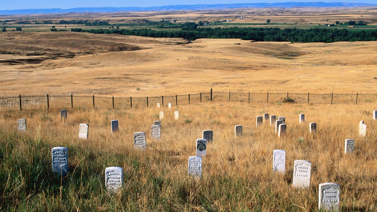 Little Bighorn National Monument in Montana