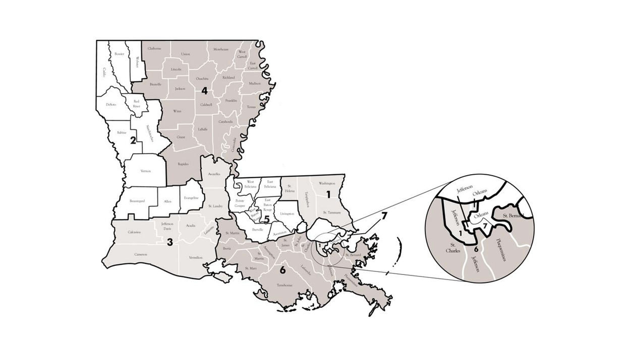 Louisiana’s high court a racial gerrymander, federal suit alleges, and part of a larger trend