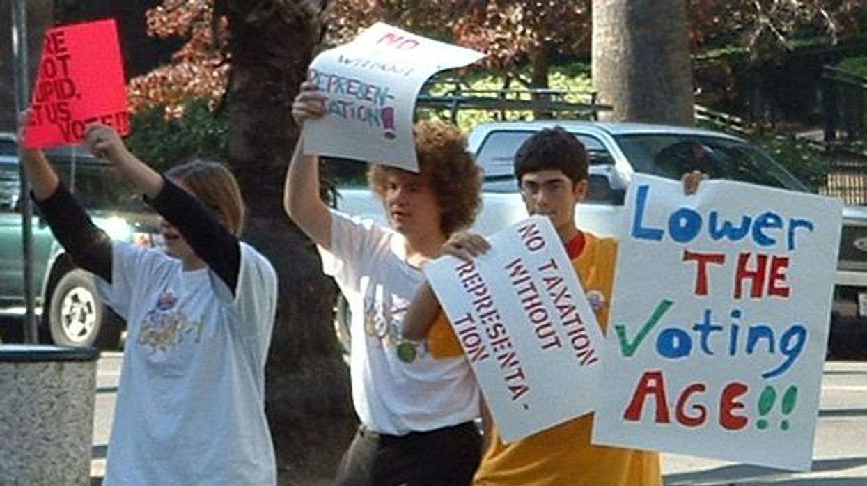 Lower the voting age