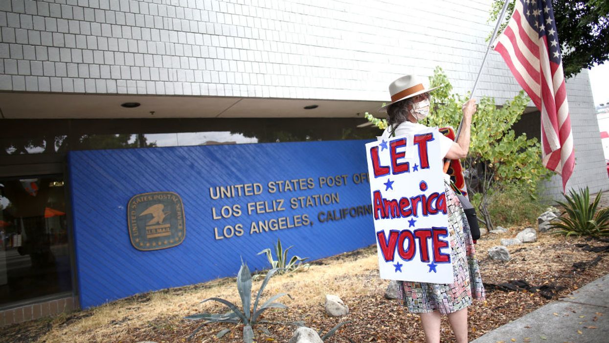 Mail ballots, Postal Service
