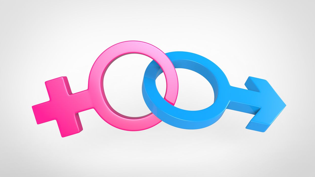 Male and female gender symbols