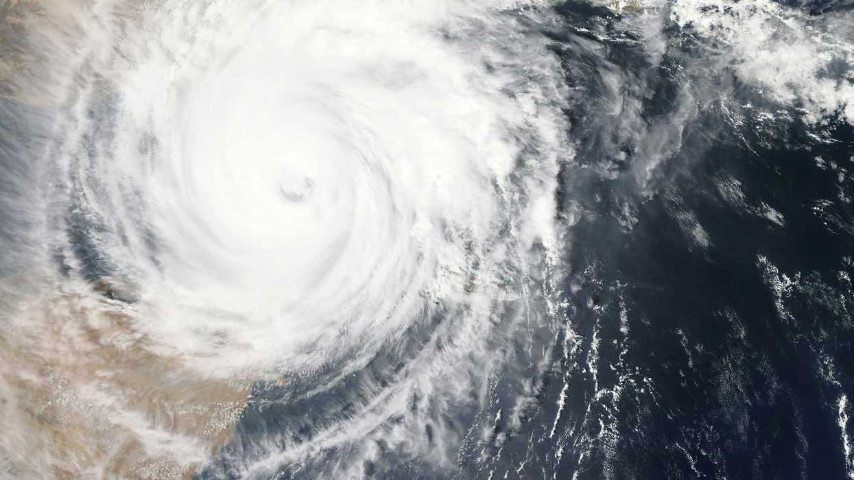 map of hurricane