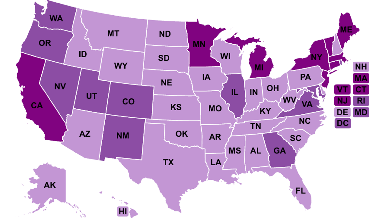 Map of the United States