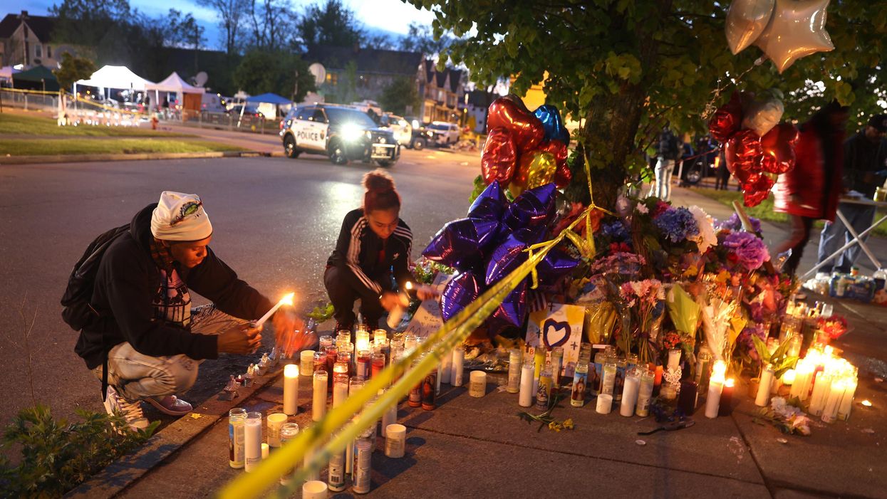 Memorial for victims of Buffalo shooting