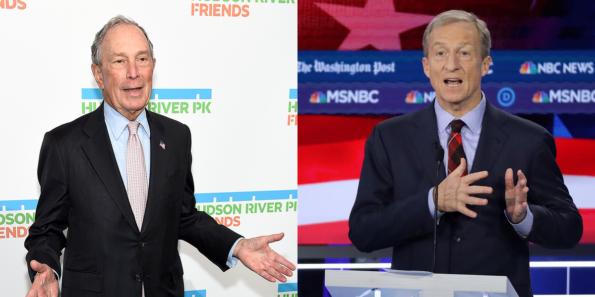 Michael Bloomberg and Tom Steyer