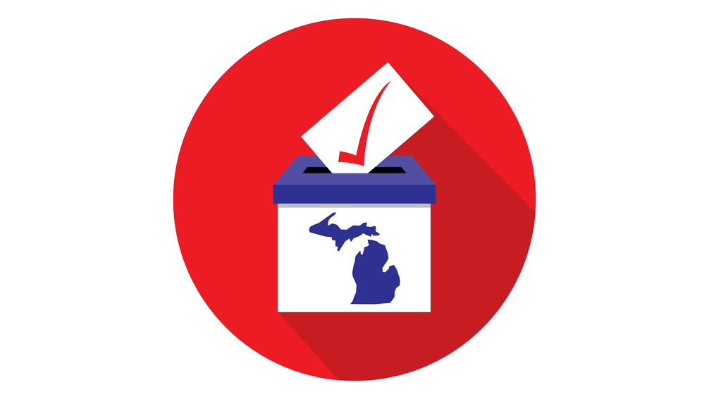 Michigan ballot box
