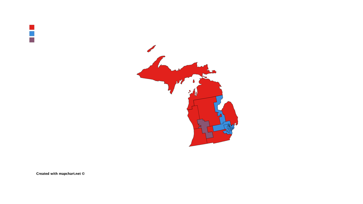 Michigan congressional map