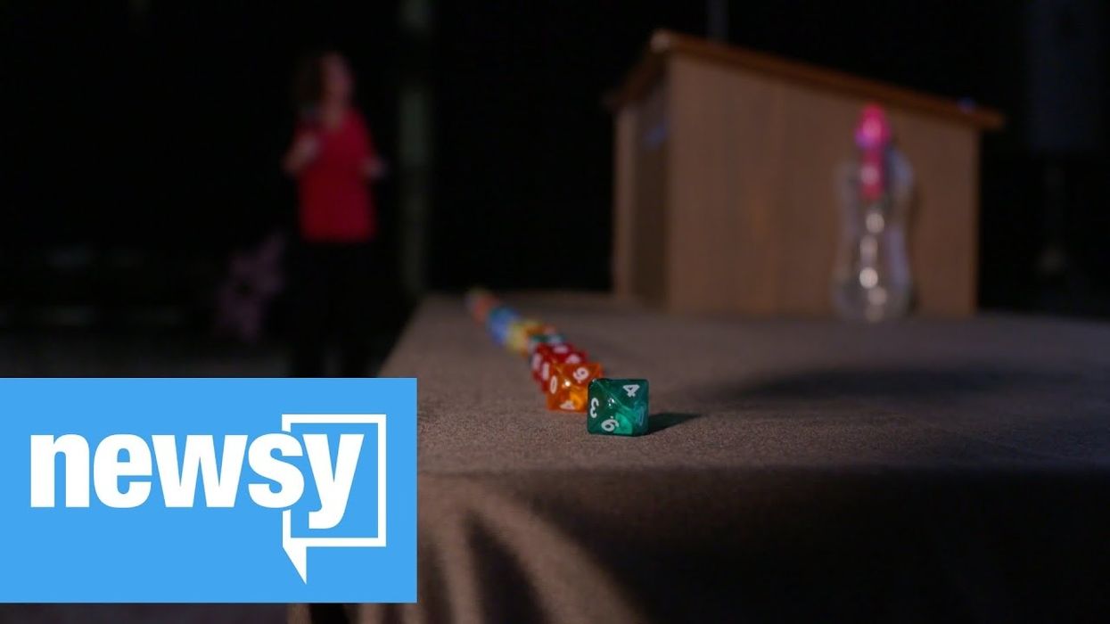 How one battleground state is rolling the dice, literally, on election security