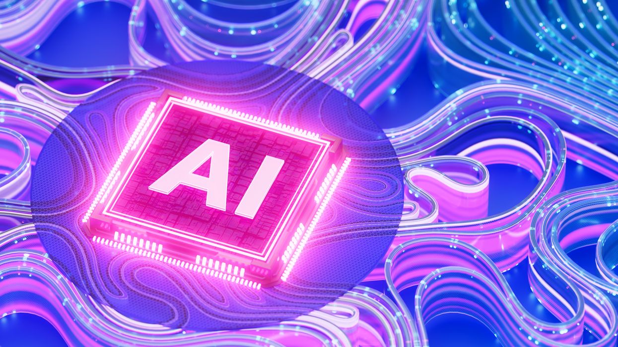 Microchip labeled "AI"