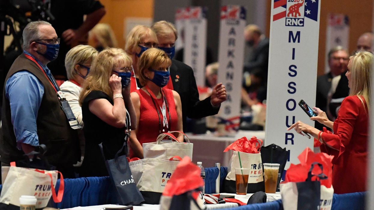 Missouri delegation at 2020 Republican National Convention