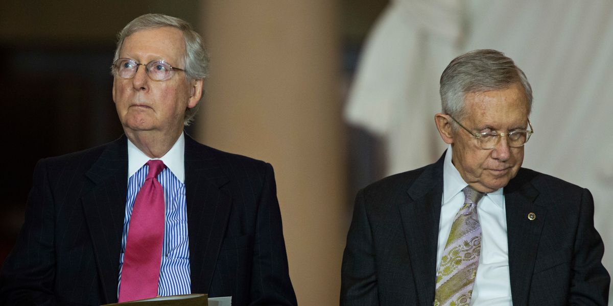 Mitch McConnell and Harry Reid