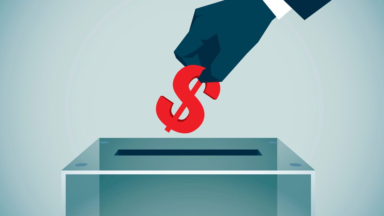 money ballot box