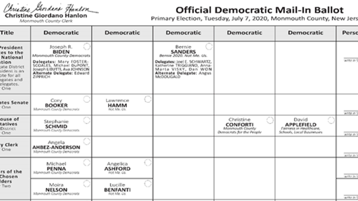 Monmouth County primary